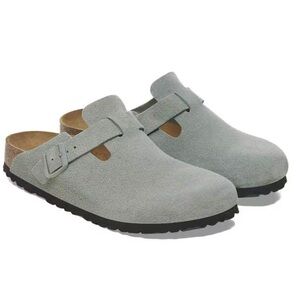 Birkenstock Boston Pure Sage Size 5 NEW